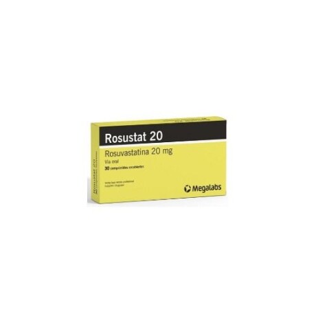 Rosustat 20 mg x 30 comprimidos Rosustat 20 mg x 30 comprimidos