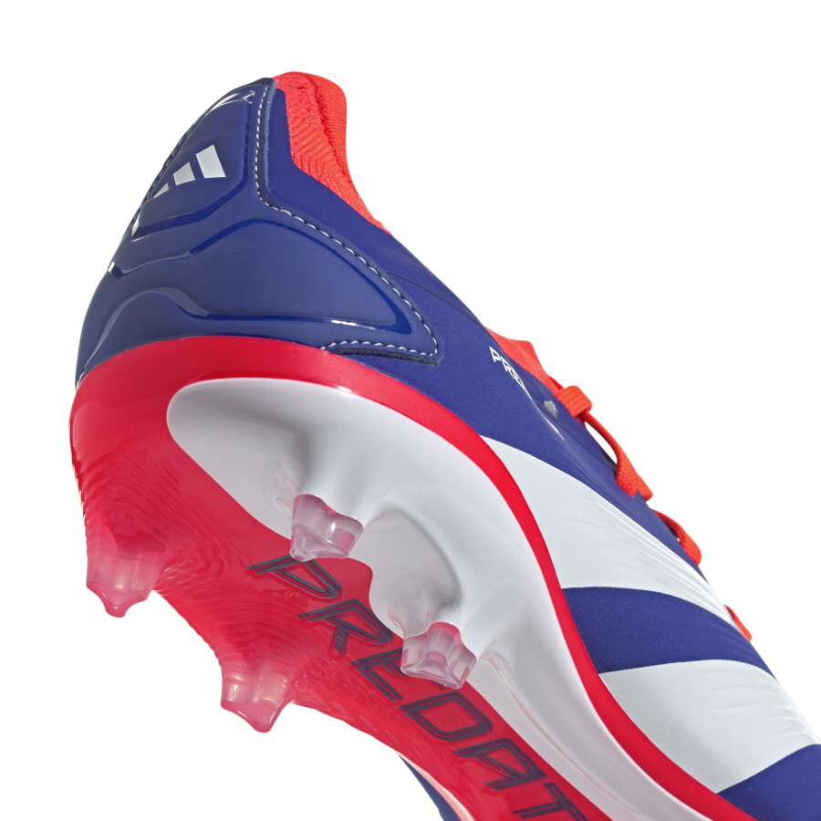 Championes de Hombre Adidas Fútbol 11 Predator Pro FG Azul - Blanco - Naranja