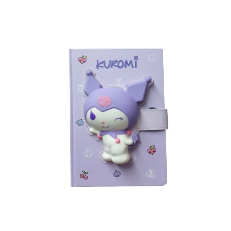 Cuaderno magnético sanrio Kuromi