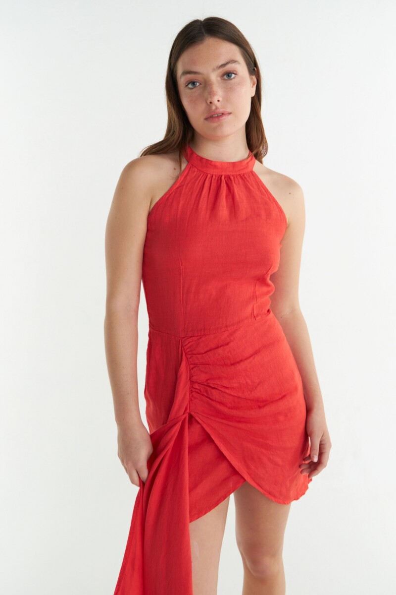 Vestido Lorenza - Rojo 