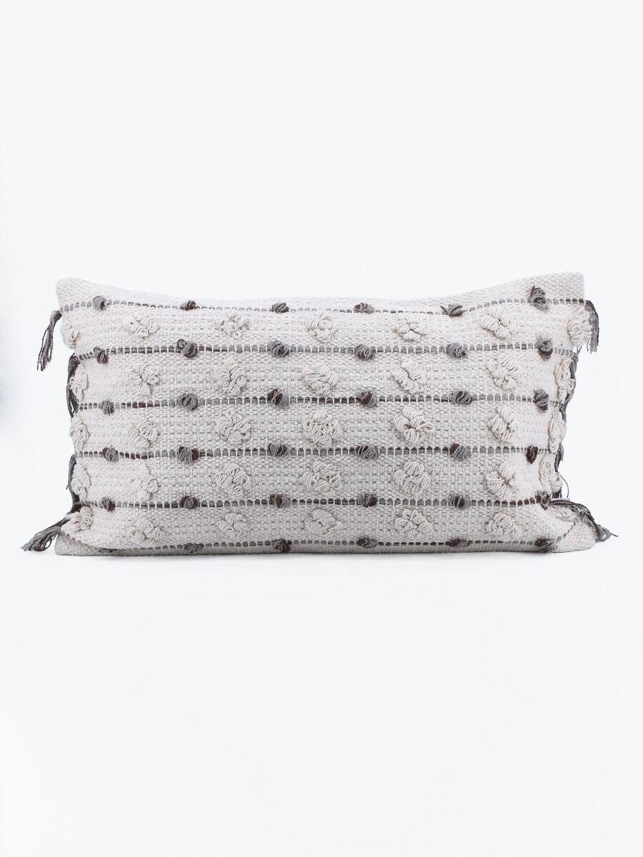 FUNDA DE ALMOHADON TERRA - BLANCO 