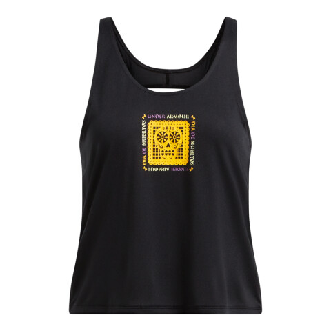 UA Day of the Dead Singlet-BLK BLK-001