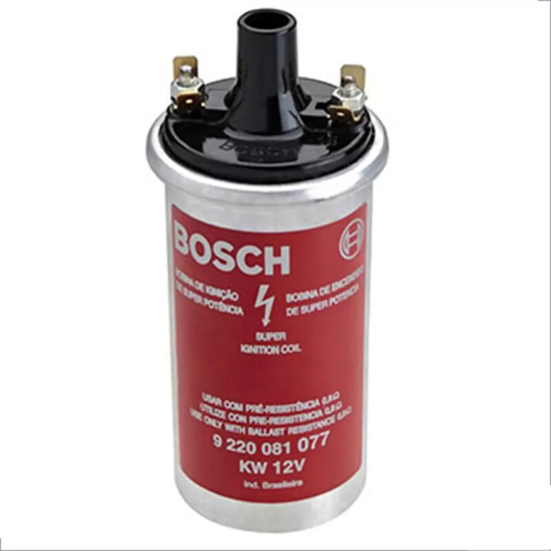 BOBINA DE ENCENDIDO ELECTRONICO GOL G1 87/94 BOSCH (ROJA) Bobina De Encendido Electronico Gol G1 87/94 Bosch (roja)