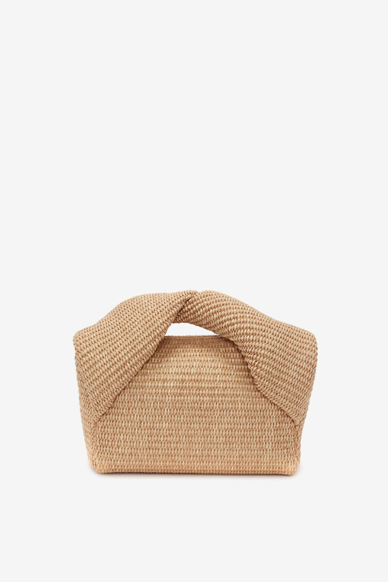 BOLSO MIDI TWISTER Natural