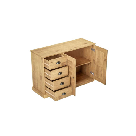 Aparador 2 puertas 4 cajones Li­nea Valenciana Natural
