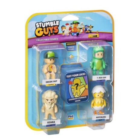 Pack 5 Figuras Stumble Guys 4 Figuras + 1 Sorpresa SG2240 PACK-1