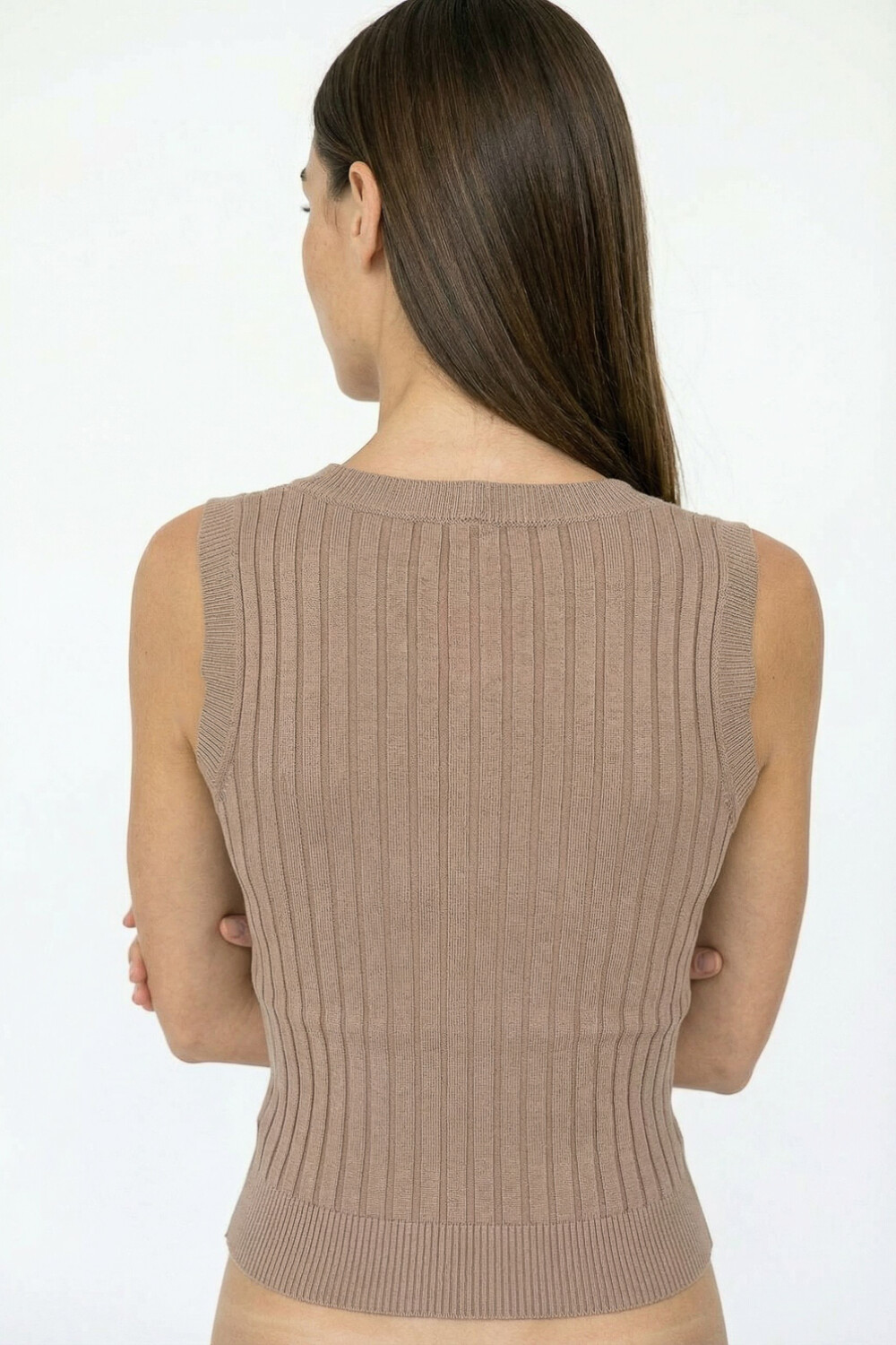 Musculosa Nikar Beige Oscuro