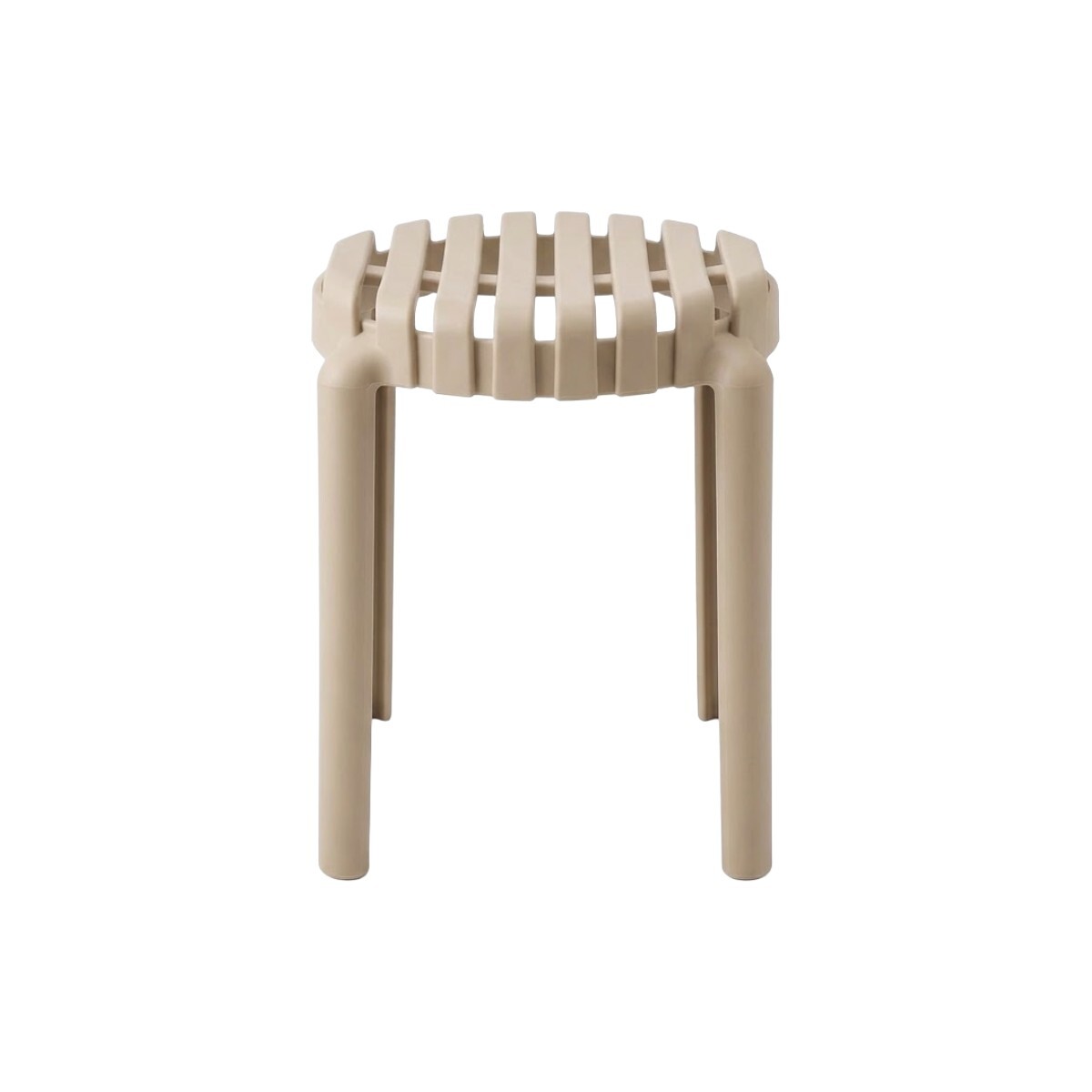 TABURETE PLAST BEIGE 