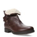 Botas de Mujer Bottero de cuero Marrón Madera