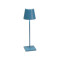 LAMPARA RECARGABLE ROGER Lámpara de Mesa Roger Recargable Dimerizable Azul