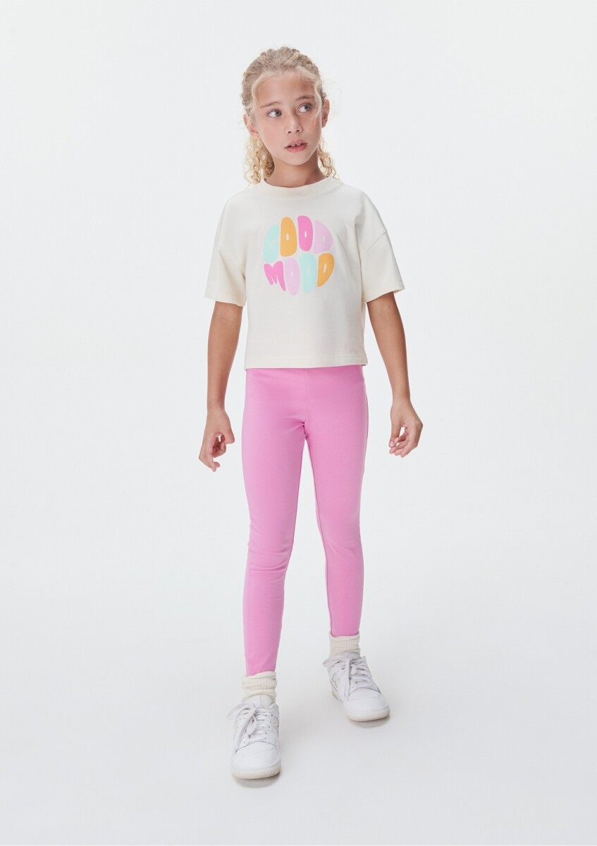 CALCA LEGGING FEM - ROSA CLARO 