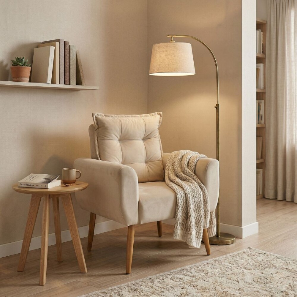 Butaca 1 Cuerpo Living Dakota - Beige Butaca 1 Cuerpo Living Dakota - Beige