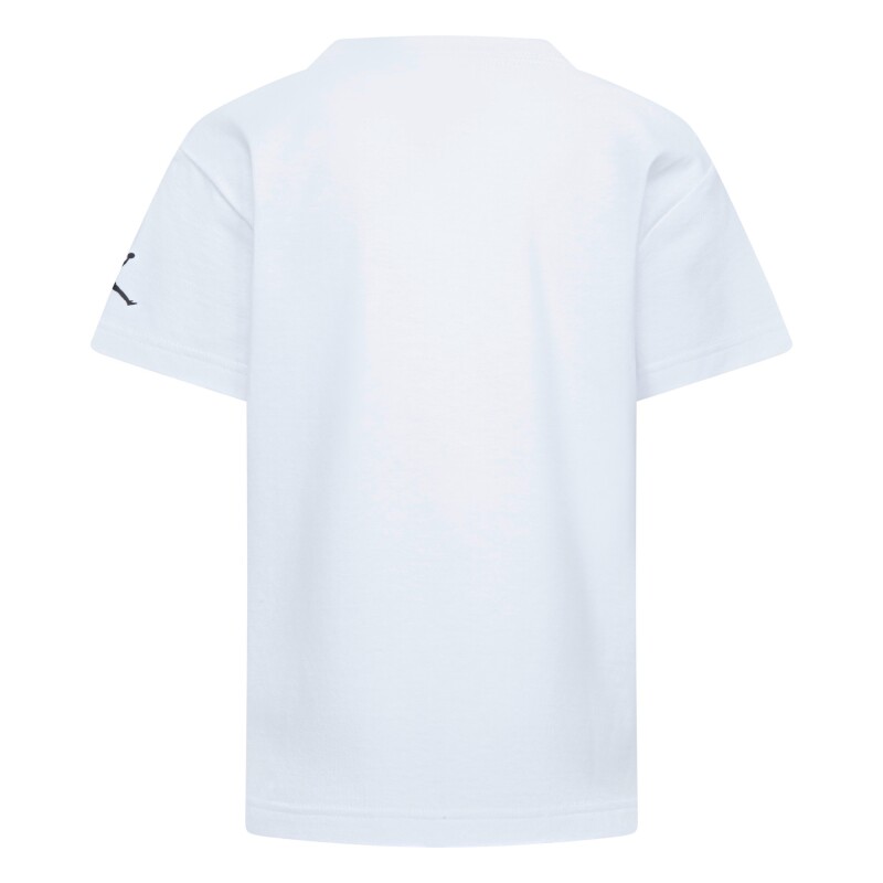 Camiseta Aj1 Patch S/S Tee de Niño Blanco
