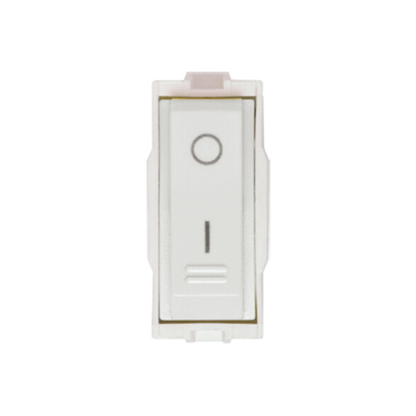 Módulo llave bipolar 10A 250V - Visione blanco C53106