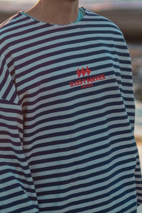 Buzo Reversible Marinero / Azul - Preventa U