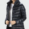 Herno-Chaqueta de nylon rellena de plumas, Amelia Azul