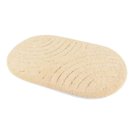 Alfombra Baño 100% Algodón 40x60 Beige