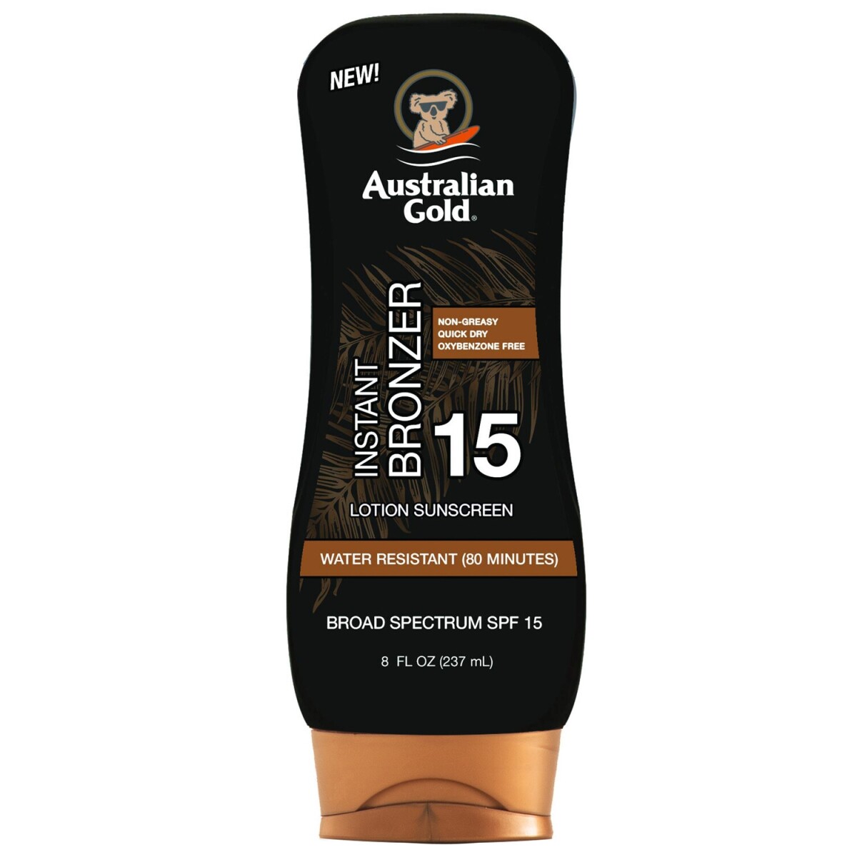 Loción bronceadora instantánea Australian Gold SPF 15 237ml 