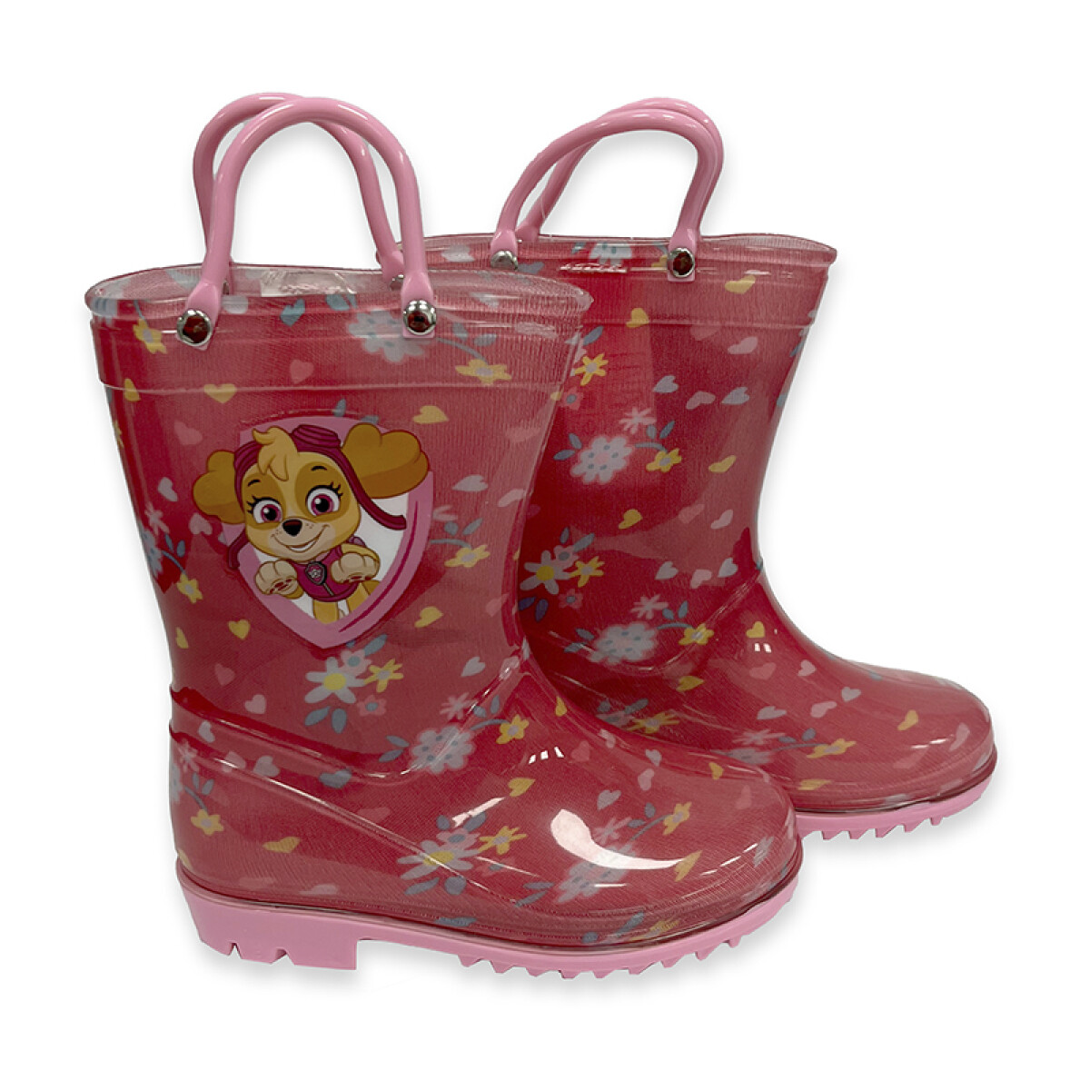 Botas de Lluvia Infantiles Paw Patrol Talle 24 al 29 - FUCSIA 