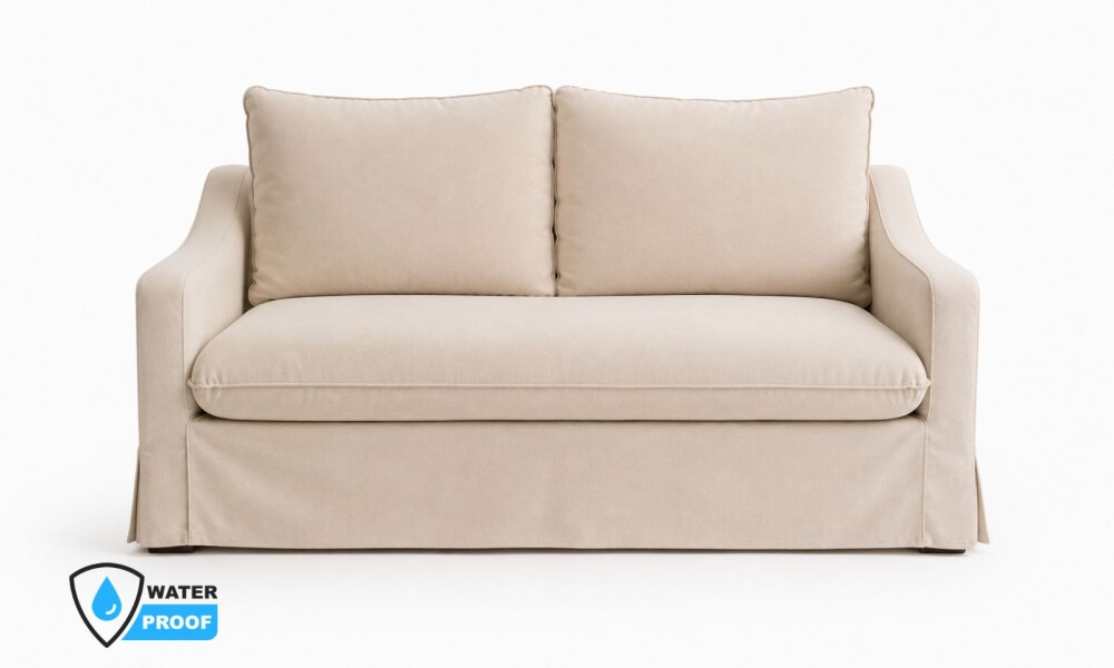 Sofá 2 cps CAIRO Desenfundable Beige