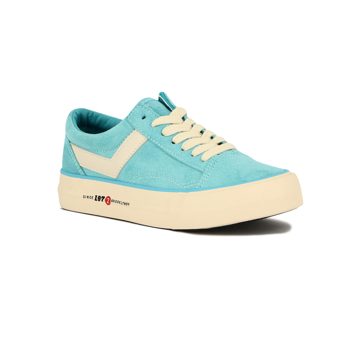 Pony Champion Casual Since 1972 Gamuza Sky Blue - Celeste 