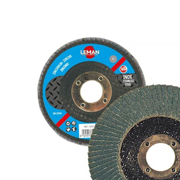 Disco flap zirconio 115 x 22,23 mm grano 40 REF150