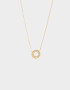 Cadena Corta con Dije Premium Gold Cortos - Dorado