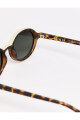 Tiwi Bell - 13 Shiny Cognac With Green Gradient Lenses