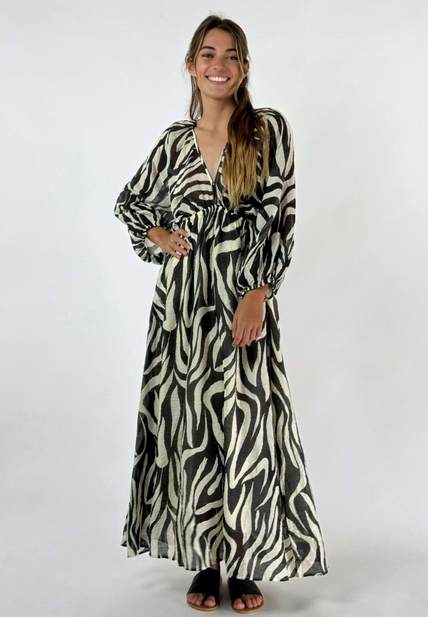 VESTIDO SPRITZ - NEGRO 