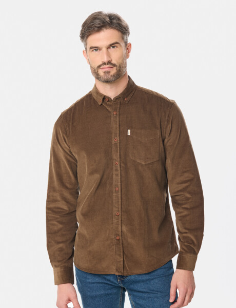 CAMISA DE PANA Marron