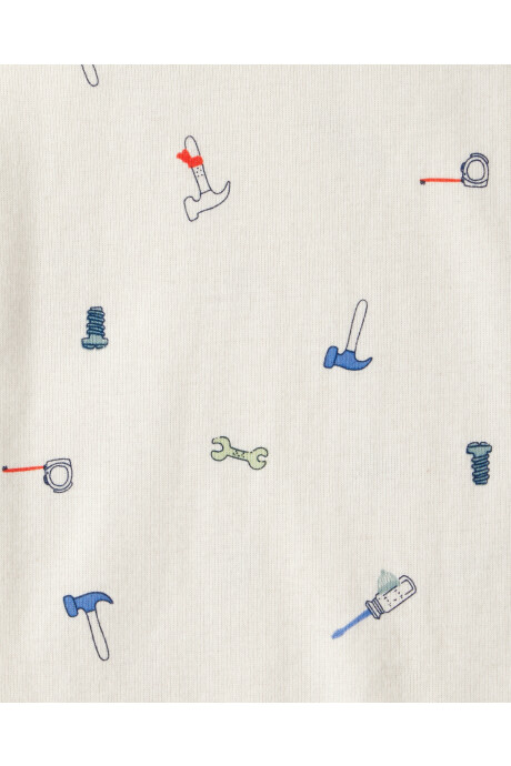 Pack cuatro bodies de algodón, estampados Sin color