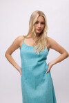 Vestido Croma Petroleo