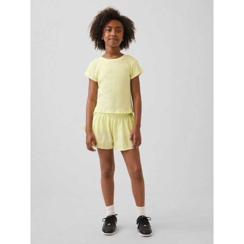 QUICK DRY BUTTERFLY RUN SHORT CITRON