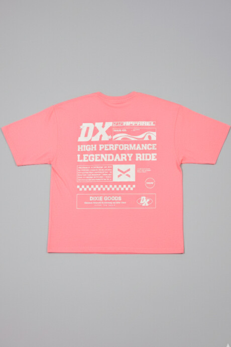 T-SHIRT MANABI DIXIE Rosado