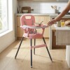 Silla de bebé multiuso, practica y cómoda 3 en 1 Rosado