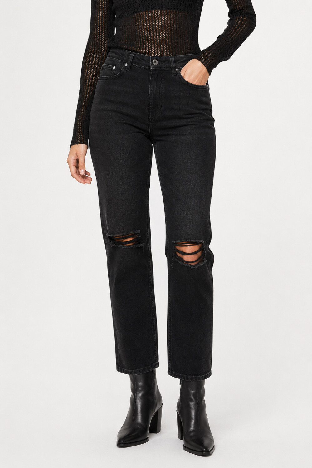 Pantalon Yinka Negro