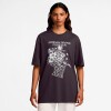 Remera Jordan Oversizegfx de Mujer Negro