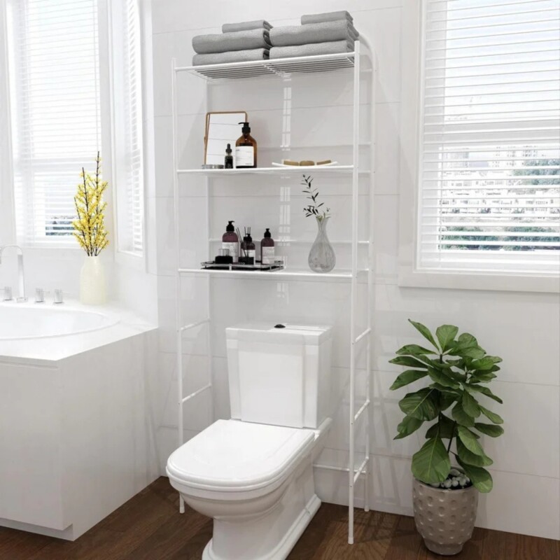 Mueble sobre inodoro Sensei D´Acqua 3 estantes Blanco
