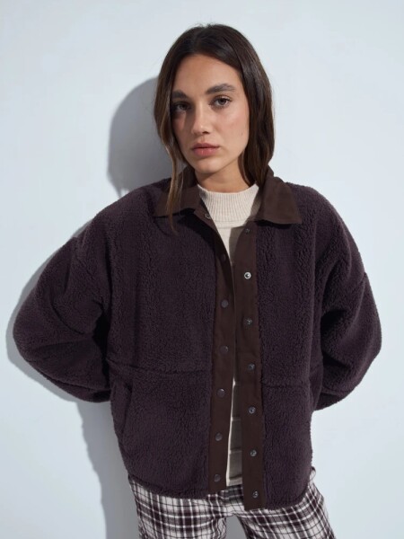 CAMPERA P.CAKE TEODORO CHOCOLATE