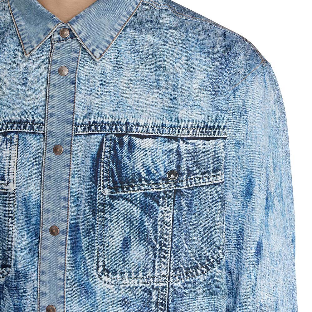 Camisa Unisex S-Gilly Shirt Blue Denim