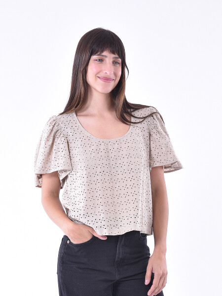 BLUSA CROACIA CREMA