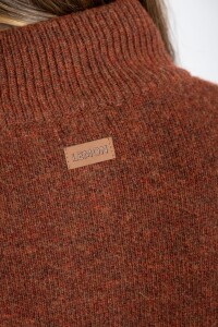 Cardigan Lana Chocolate