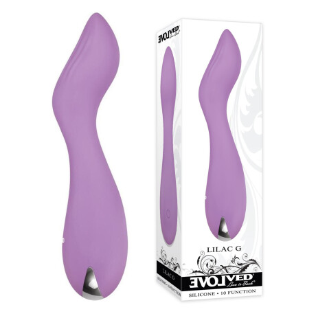 Vibrador Punto G Curvo Discreto Lilac G Vibrador Punto G Curvo Discreto Lilac G