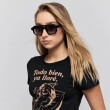 T-SHIRT P.CAKE LLORADERA M.C todo NEGRO