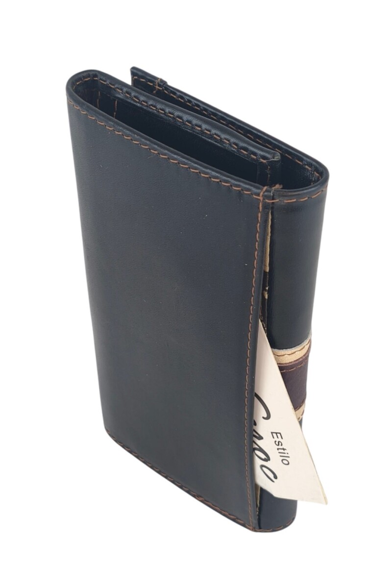 Billetera clasica Negro