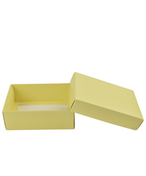 Caja eco 03 - 8x12x4,5 cm. AMARILLO