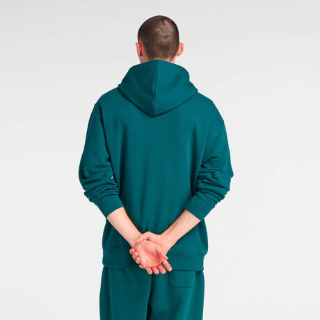 Campera Sport Essentials French Terry De Hombre Verde