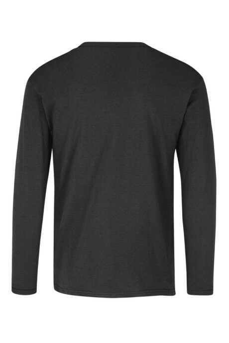 Camiseta a la base dry fit manga larga Negro