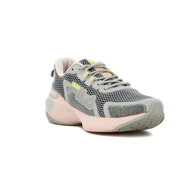 Fila champion mujer heating silver/crystal pink/soft lime Plata-Rosa Claro