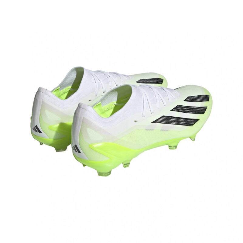Championes adidas x Crazyfast.1 FG Cloud White / Core Black / Lucid Lemon
